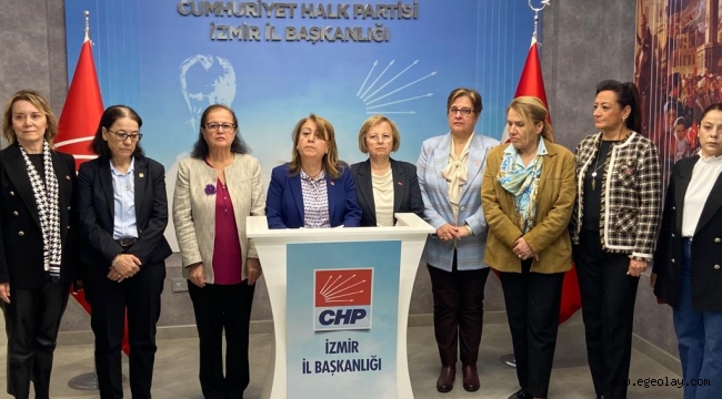 CHP İzmir'in Kadınlarından 93. Yıl Basın Açıklaması Uçar: "Sana Söz Yeniden Bahar gelecek"