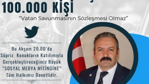 İlk Sosyal Medya Mitingi Başladı! 