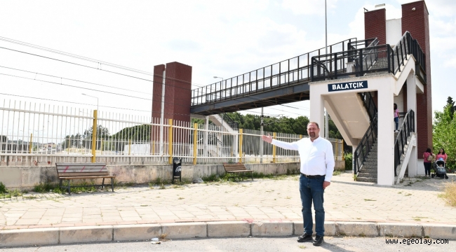 Başkan Gümrükçü duyurdu: Balatçık İZBAN durağı sözleşmesi imzalandı