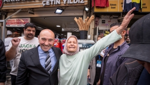 Başkan Soyer Kemeraltı'nda devam eden çalışmaları inceledi "Kemeraltı'nın 50 yılını kurtaracak bir çalışma yapıyoruz" 