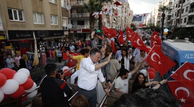 Bayraklı 'Atatürk'te' birleşti 