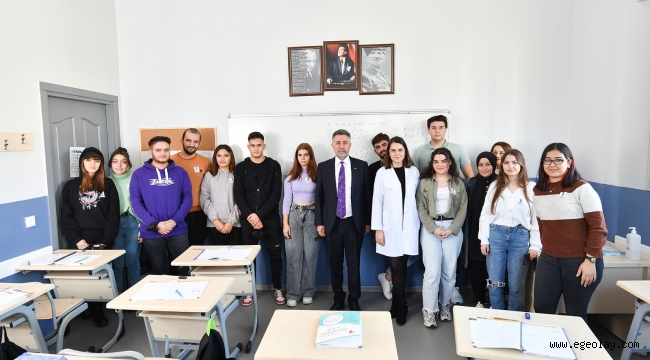 Bayraklı'da sınav heyecanı