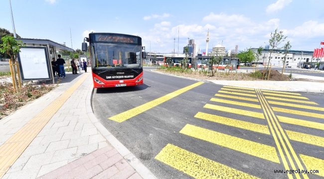 Halkapınar Aktarma Merkezi yepyeni bir görünüme kavuştu 