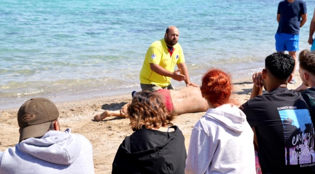 Seferihisar'ın plajları onlara emanet 