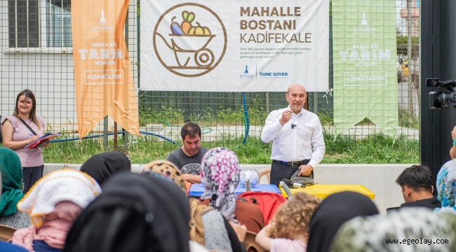 Başkan Soyer'in "dezavantajlı mahallelerde" hizmet hamlesi sürüyor 