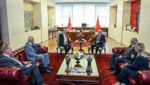 CHP Genel Başkanı Kemal Kılıçdaroğlu, Zafer Partisi Genel Başkanı Ümit Özdağ'la Bir Araya Geldi 