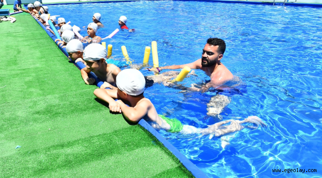 Portatif havuzlar bu yaz da İzmirli çocukları sevindirecek 