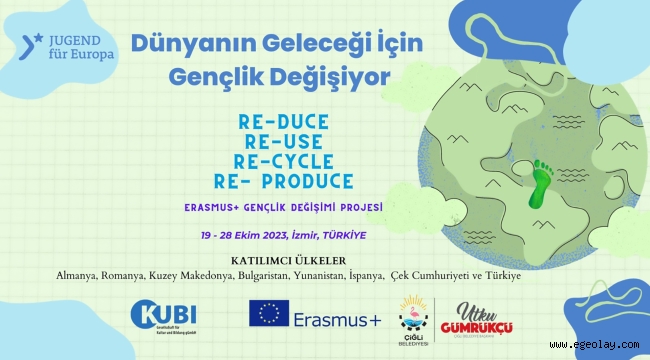 Çiğlili ve Avrupalı Gençler ERASMUS Projesinde Buluşuyor