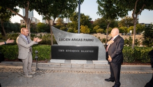 Lucien Arkas Parkı açıldı 