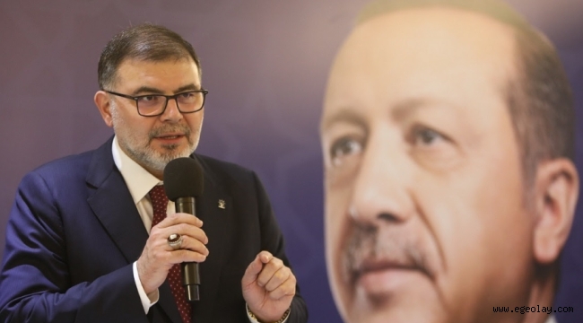 AK Parti İzmir İl Başkanı Bilal Saygılı; "Yeter ki hizmete dönsün, varız!"