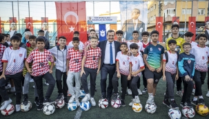 Başkan Batur'dan amatör spora büyük destek: Önce saha, sonra malzeme ve katılım payı 