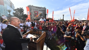 Başkan Soyer: "Biz İzmir'iz biz Cumhuriyetiz" 
