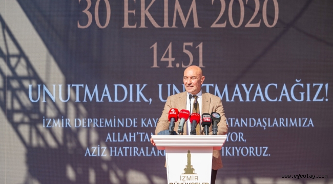Başkan Soyer Halk Konut'ta Mart ayında "anahtar müjdesi" verdi 