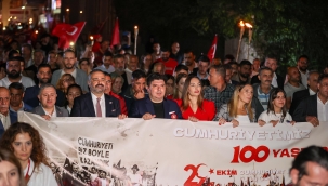 Buca'da 100. yıla yakışır kutlama 