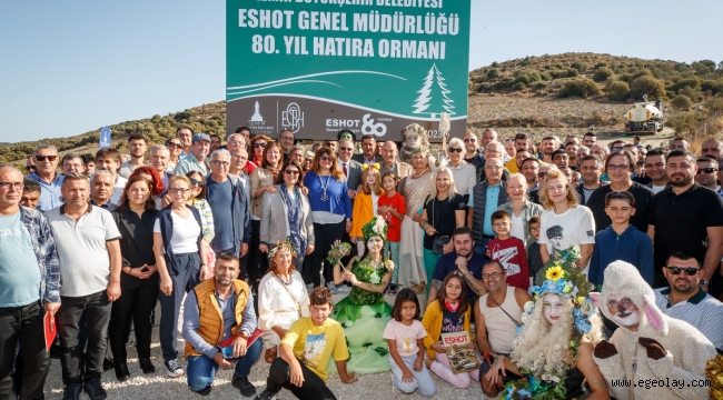 Cumhuriyetin 100'üncü yılında İzmir'e ESHOT Ormanı 