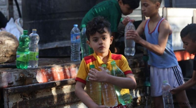 Gazze'de su krizi: 'Kirli ve tuzlu su içiyoruz çünkü başka çaremiz yok' 