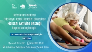 Seferihisar Belediyesi'nden fiziksel aktivite desteği 