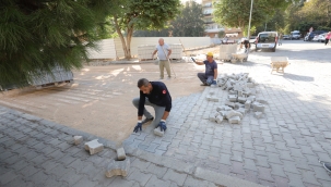 Bayraklı dev bir şantiyeye dönüştü! 