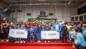 Büyükşehir'den amatör spor kulüplerine destek 