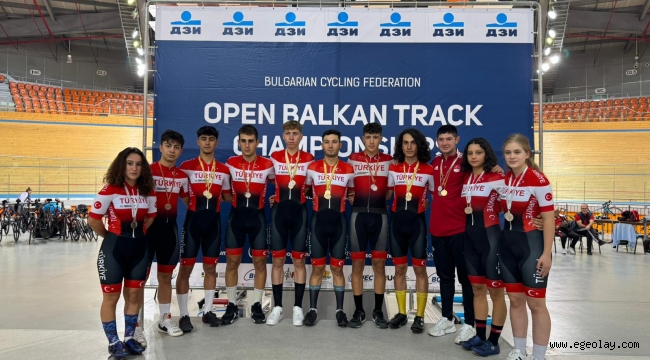 Genç Bisikletçilerimizden Balkan Açık Pist Bisikleti Şampiyonası'nda Madalya Yağmuru 