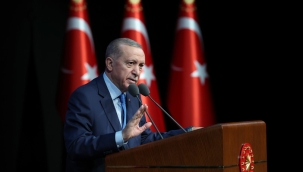 "Ülkemizi muasır medeniyet seviyesinin üzerine çıkarma mücadelesini, Millî Mücadele ruhuyla sürdürüyoruz" 