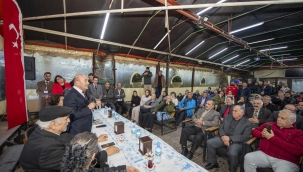 Başkan Soyer Basmane sakinleriyle buluştu "İkinci dönem bu yaptıklarımızla ve yapacaklarımızla bambaşka olacak" 