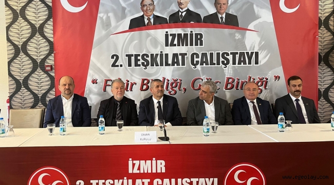 MHP İzmir Yerel Yönetim Çalıştayı Başladı