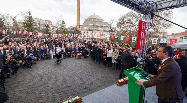 CHP Lideri Özgür Özel:"Halkçı Belediye Başkanları Ve Hizmetleri Şehrinize Gelebilir"