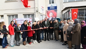 Çiğli Belediyesi 4. Kadın Dayanışma Merkezini Sasalı'da Açtı 