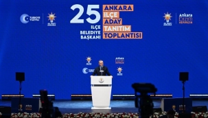 Cumhurbaşkanı Erdoğan Ankara ilçe belediye başkan adaylarını açıkladı 