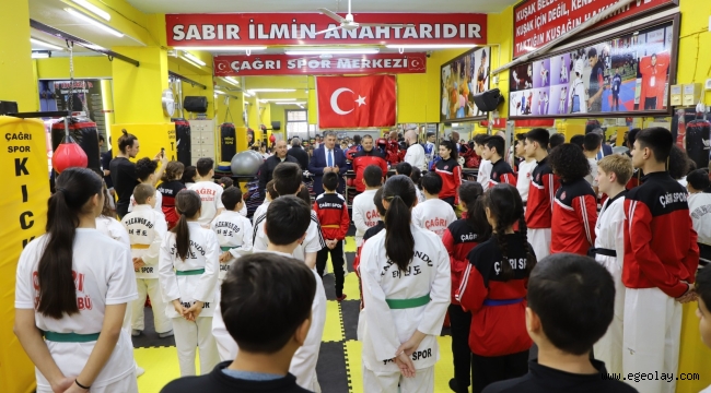 Gençlik Ve Spor İl Müdüründen Başaralı Spor Kulübüne Ziyaret... 