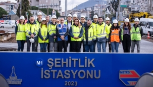 Narlıdere Metrosu'nda geri sayım başladı 