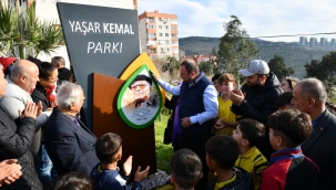 Yaşar Kemal Parkı Çiğli'de Törenle Açıldı 