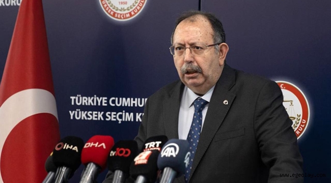 YSK Başkanı Yener: Yerel seçimlere 36 siyasi parti katılacak 