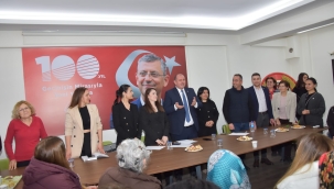 Başkan Adayı Çiçek'e Kadınlardan Tam Destek 