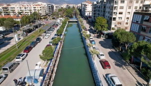 Bostanlı Deresi estetik bir görünüme kavuşuyor 