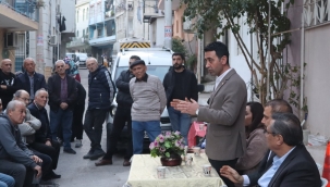  CHP'li İrfan Önal, Bayraklı'yı karış karış geziyor 