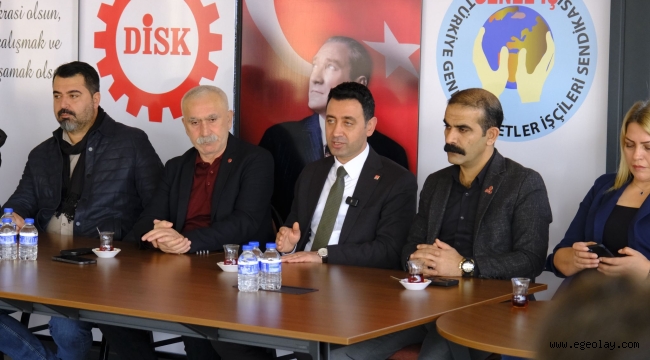 CHP'li İrfan Önal DİSK ile buluştu: Ortak akıl vurgusu! 
