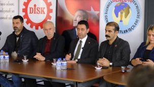 CHP'li İrfan Önal DİSK ile buluştu: Ortak akıl vurgusu! 