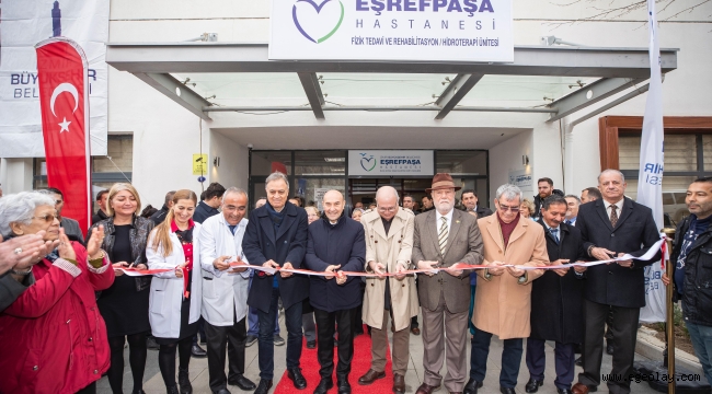 Eşrefpaşa Hastanesi Buca Polikliniği'nde fizik tedavi ve rehabilitasyon merkezi hizmete açıldı 