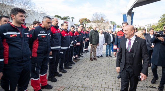 İzmir itfaiyesinin özel donanımlı ambulansları hayat kurtaracak