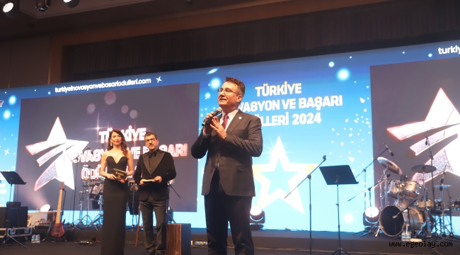 Rektör Prof. Dr. Yusuf Baran'a "Yılın Girişimci Lideri" Ödülü 