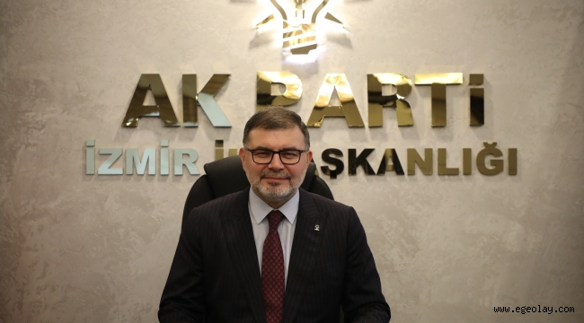 AK Parti İzmir İl Başkanı Bilal Saygılı; "İzmir'in dağlarında açan çiçekler hepimizin"