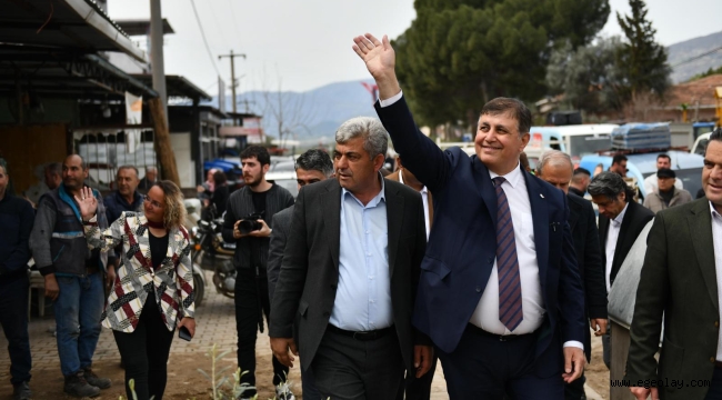 Başkan Tugay Kiraz'ın köylerinde: Kentimizi birlikte kalkındıracağız 