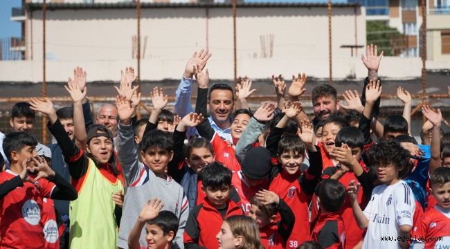 CHP Çiğli Başkan Adayı Yıldız; "Kulüpler, veliler ve çocuklarımızın yanındayız." 