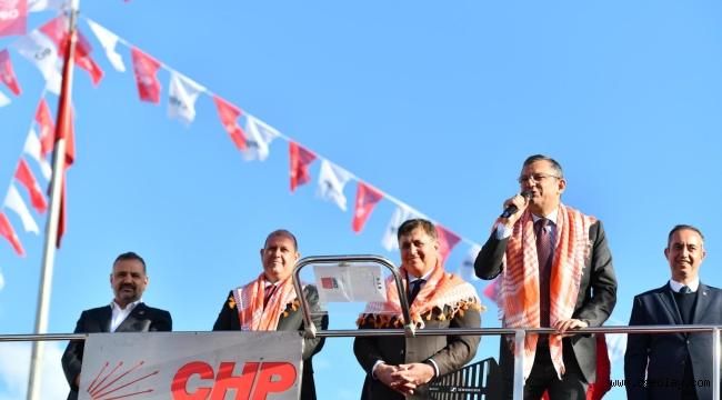 CHP Genel Başkanı Özgür Özel: Cemil Başkan AB normlarında belediyecilik yaptı 