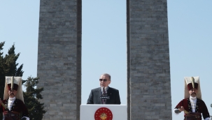 Cumhurbaşkanı Erdoğan, 18 Mart Şehitleri Anma Günü Töreni'ne katıldı 