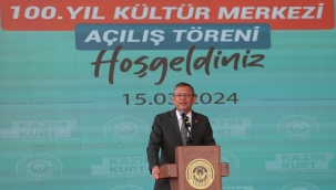Cumhuriyet Halk Partisi Genel Başkanı Özgür Özel: "Eskişehir'i Türkiye Değil, Dünya Konuşuyor" 