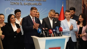 Başkan Tugay'dan, CHP örgütüne teşekkür ziyareti 