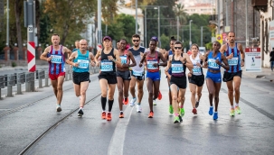 Toplu ulaşıma Maraton İzmir ayarı 